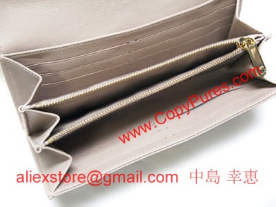 ルイヴィトンヴィトンマヒナ財布プレスロックファスナー長財布ポルトフォイユイリス　サーブル　M58094